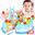 37pcs Kitchen Toys Cake Food Kids Pretend Play Cutting Fuit Birthday Cake Food Toys For Dolls Girls Role Play Game