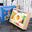 30 pieces  wooden color wooden boxed wooden blocks children's educational big building blocks toys Gifts