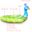 Peacock Beach Pool Party Toys Riding Floating Toys Big Life Buoy Summer Swimming Games Outdoor PVC Adult Kid 1