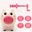 Children's Plasticine Mould Colored Clay Set Baby Puzzle Toys Pig Ice Cream Noodle Machine DIY Ultra Light Polymer Clay Girl Toy