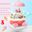 30PCS Pretend Play Rotating ice Cream Candy Cart With Light And Music Children Role Play Toys Shopping Cart Toys for Girls