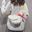 36cm Fashion Women Messenger Bag Plush Toy Cartoon Chicken Casual Shoulder Bags Cute Children Girls Plush Handbag Kawaii Gifts