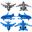 6Pcs/set Cute Pull Back Airplane Model Toy For Kids Baby Mini Colorful Cartoon Aircraft Plane Board Games Children Xmas Gift