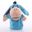 1pcs 25cm Hand Puppet Donkey Animal Plush Toys Baby Educational Hand Puppets Story Pretend Playing Dolls for Kids Children Gifts