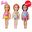 Mattel Barbie Series Swimsuit Little Kelly Mini Pocket Girls Play with Water Beach Toys In Summer Birthday Gifts Children's Toys