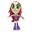5pcs/ot Movie Teen Titans Go Plush Toys Dolls 25cm Robin Cyborg Starfire Raven Beast Boy Soft Stuffed Plush Toys Kids for Gifts