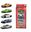 5pcs 1/64 Scale Diecast Cars Simulated Multi-style Metal Taxiing Alloy Mini Racing Sport Car Model Toys For Boy  Children Kids