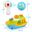 Nesting Baby Toy Grasping Ability Hand-eye Coordination Ability Hitting Toys Yacht Plastic ABS Little Hammer Gift *