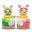 Wooden building blocks cartoon Tumbler stack tower baby toy DIY Assembling block Toys Educational game for kids gifts