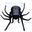 30CM Remote Control Realistic RC Spider Scary Toy Prank Model A Giant Black Widow Spider Halloween Toy GiftsInfrared