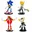 Sonic Prime 4 Figure Pack - Tails Nine and Rebel Rouge