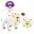 Genuine Pokémon Ball Deformation Robot Toy Pikachu and Spitfire Dragon and Miao Osmanthus Birthday Gifts
