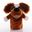 1pcs 25cm Hand Puppet Dog Animal Plush Toys Baby Educational Hand Puppets Story Pretend Playing Dolls for Kids Children Gifts