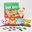 Children Wooden Puzzle Stringing Board Game Creative Animal Fruit Kindergarten Montessori Teaching Aids Rope Toys Kids Gifts