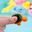 12Pcs/set Baby Animals Swimming Play Water Bath Toys Soft Colorful Duck Squeeze Sound Bathing Floating Toy Kids Children Gifts