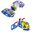 DIY Magnetic Blocks Modeling Accessories Airplane Magnetic Designer Building Blocks Construction Toys for Children Gifts