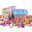 500PCS Girls Colorful Pop Snap Beads DIY Toys Set Storage Box Arts Crafts Wear Bracelet Necklace Jewelry String Kindergarten Toy