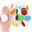 Kids Simulation egg Montessori Toys Plastic materials Educational Math 3D Puzzle game Jigsaw early Learning Screws toys For baby