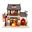 Wooden Furniture DIY Doll House Miniature Puzzle Assemble 3d Miniaturas Dollhouse Kits Toys For Children Birthday Gift M901