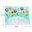 3Pcs DIY Handmade Flower Birthday Card for Girl Kid Greeting Card with Envelope Stickers Material Package Art Craft Children Toy