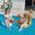 Funny Inflatable Joust Swimming Ring Toilet Mount Pool Float Game Pool Float Toy Water Game Adult Kid Pool Party Inflat Raft Toy