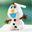 Authentic Disney Plush Toys Frozen 2 Movie Same Paragraph Princess Anna Aisha Cartoon Doll Pendant