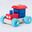 Baby Educational Toys for Children Small Train Wooden Blocks Colorful Disassembly and Assembly Building Block Toy Vehicle Gift