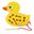 Montessori Threading Board Wooden Duck Toys Exercise Hand-eye Coordination Childhood Education Toy For Kids Baby Teaching Aids