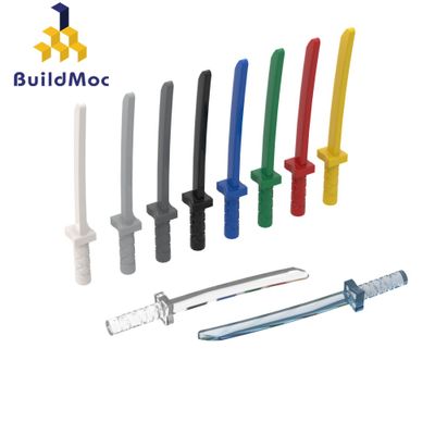 Buildmoc Bricks 21459 Ninja Knife 30173 For Building Blocks Parts DIY Construction Christmas Gift Toy