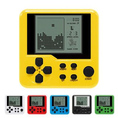 Tetris Game Children handheld game console Electronic Pets Toys Educational Electronic Toys Portable Built-in 23 Games