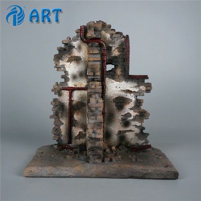 SOLDIER Base Platform Ruins Scene Resin Components Collocation Mecha Collection Model Toys Christmas Present Gift