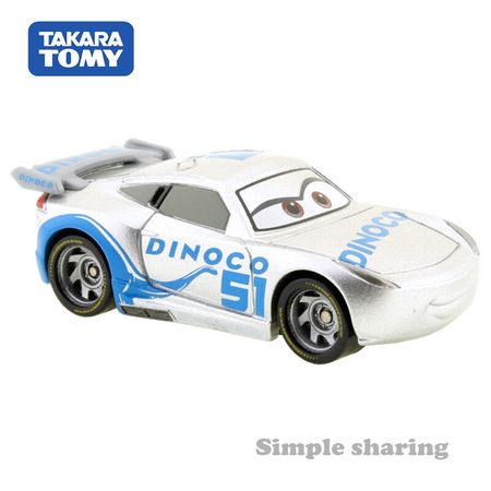 Takara Tomy Disney Cars Tomica C-39 Cruz Ramirez (Silver Racer Type)  Hot Pop Kids Toys Motor Vehicle Diecast Metal Model