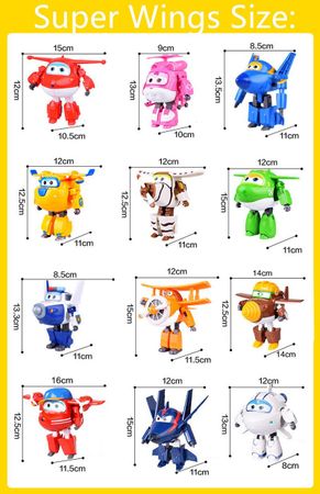 AULDEY Super Wing  Astra Jet 15cm ABS Super Deformable Aircraft Robot Wing Deformable Toy Best Gift for Children