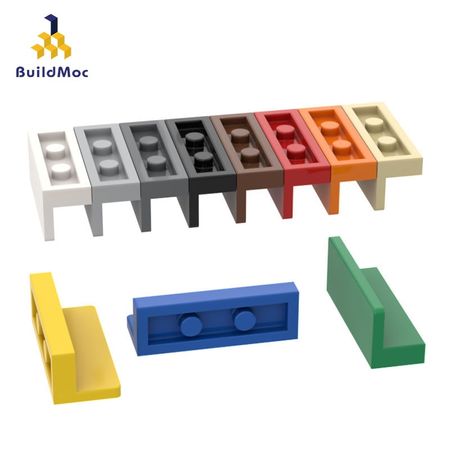 BuildMOC Compatible Assembles Particles 23950 1x3 wall panel Building Blocks Parts DIY LOGO Educational Tech Parts Toys