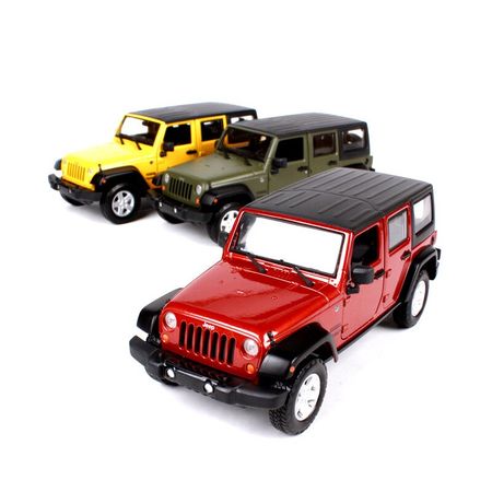 Maisto 1:24  Jeep WRANGLER Collector Edition Metal Diecast Model Car Kids Toys Gift
