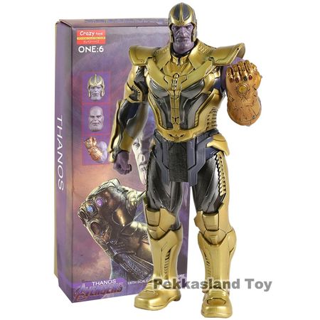 AVENGERS THANOS CRAZY TOYS 1/6TH SCALE COLLECTIBLE PVC FIGURE STATUE NEW IN BOX
