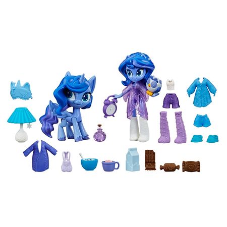 Original My Little Pony Toy Anime Figure Toys for Girls Doll Accessories Clothes for Doll Toy Action Figures Birthday Gift
