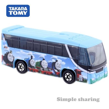 Takara Tomy TOMICA No. 29 Thomasland EXPRESS BUS Model 1:156 DieCast Funny Car Pop Metallic Baby Toys Collection