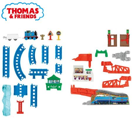 Electric Racing Bridge JumP Trackmast  Alloy Rail Of Children's Toys Baby Toys Educational Toys DFL93