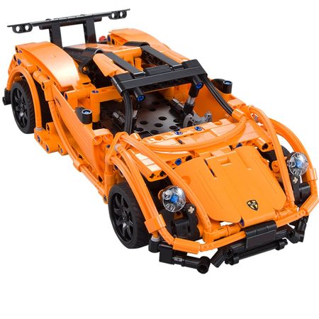 Cada 421PCS RC Super Racing Car DIY Model Building Blocks Technic 918 Model Speed Remote Control Vehicle Toys for Kids
