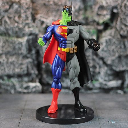 Superman & Bruce Wayne PVC Action Figure Collection Model Toy 18cm