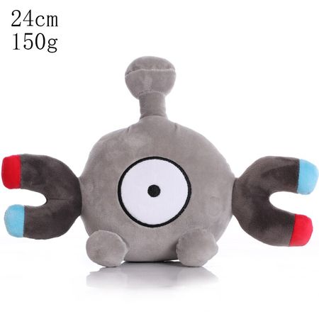 1pcs 24cm Cute Magnemite Plush Toys Dolls Magnemite  Plush Toys Soft Stuffed Ditto Plush Toys Children Kids for Gifts
