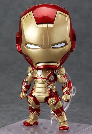 349 Marvel Avengers Iron Man Mk 42 Hero's Edition Set BJD Figure Model Toys