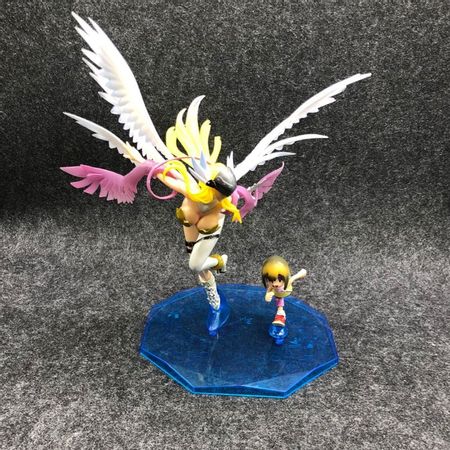Anime Digital Monster Angemon & Angewomon Model Action figure Toys