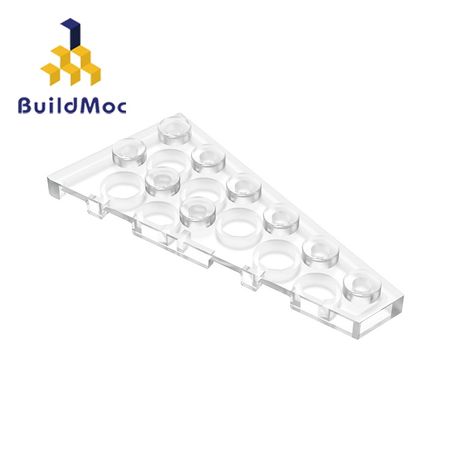 BuildMOC Compatible Assembles Particles 54383 3x6(Left) For Building Blocks Parts DIY LOGO Educational Tech Parts Toys