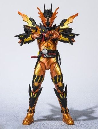 SHF Masked KAMEN Rider Cross-Z MAGMA Ver. BJD Action Figure Model Toys