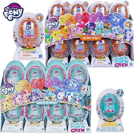 My Little Pony Qute Mini Balloon Treasure Surprise Hunt Dolls Blind Box Version Doll Girl Princess Toy Figma Toys for Children