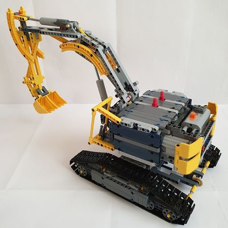 Buildmoc Technic Engineering Bulldozer Crane  Truck Building Block City Construction car excavator education Toys For Children