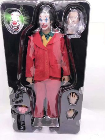 Joaquin Phoenix Joker 2019 in Movie Batman Joints Moveable Articulated Action Figure PVC Collectible Model Toys