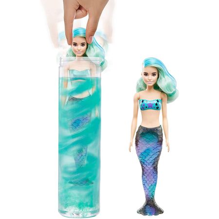 Dreamtopia Mermaid Dolls Original Barbie Blind Box Color Reveal Toys for Girls Makeup Bonecas Children Baby Toys Fashion Gift